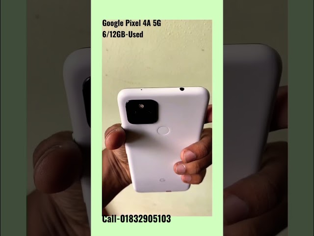 Used Google pixel-4A 5G -