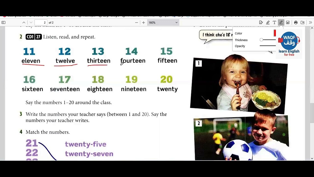 سلسلة تعلم اللغة الإنجليزية من الصفر حتى الاحتراف -Starter, Lesson 7/ Unit 2