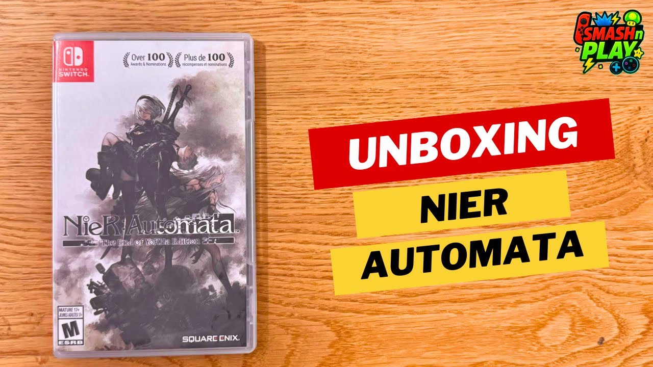 NIER AUTOMATA NINTENDO SWITCH UNBOXING - YouTube