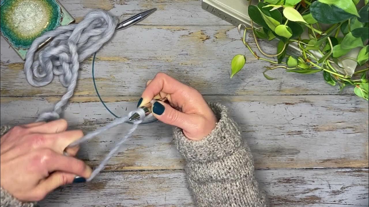 German Twisted Cast On Knitting Tutorial YouTube