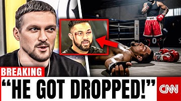 Oleksandr Usyk LEAKS Joseph Parker KNOCKED OUT In Sparring Footage Before Fabio Wardley FIGHT!
