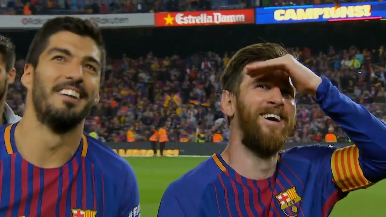 Lionel Messi vs Real Madrid (Home) 2017-18 HD 1080i (English Commentary)