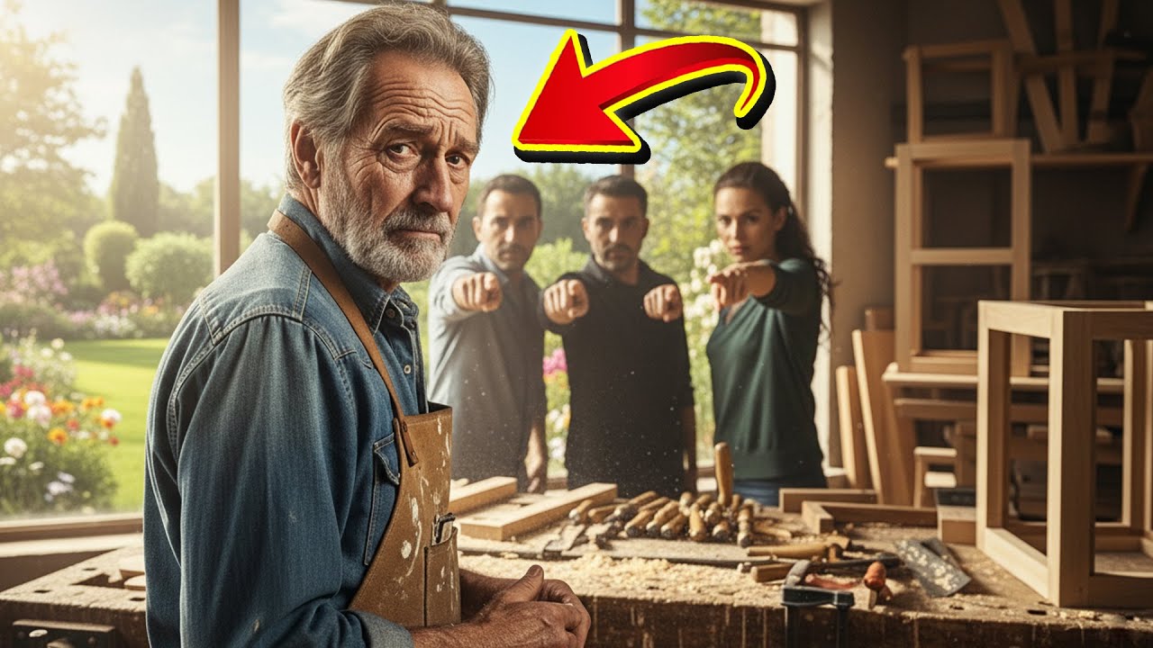FILHOS HUMILHAM E EXPULSAM O PAI IDOSO DE CASA... MAL SABIAM QUE ELE ERA UM BILIONÁRIO SECRETO!
