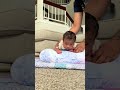 Start Early with Back to Tummy Rolling! #newbornbaby #newbornlife