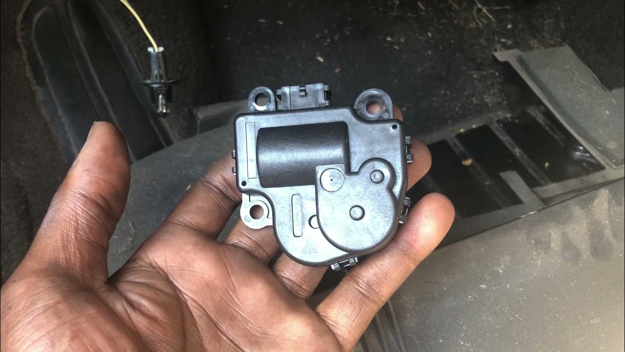 How to Replace a Blend Door Actuator - YouTube