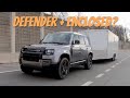 2020 Land Rover Defender 110 Towing Test: Can It Handle an Enclosed Trailer?