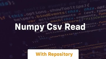 numpy csv read