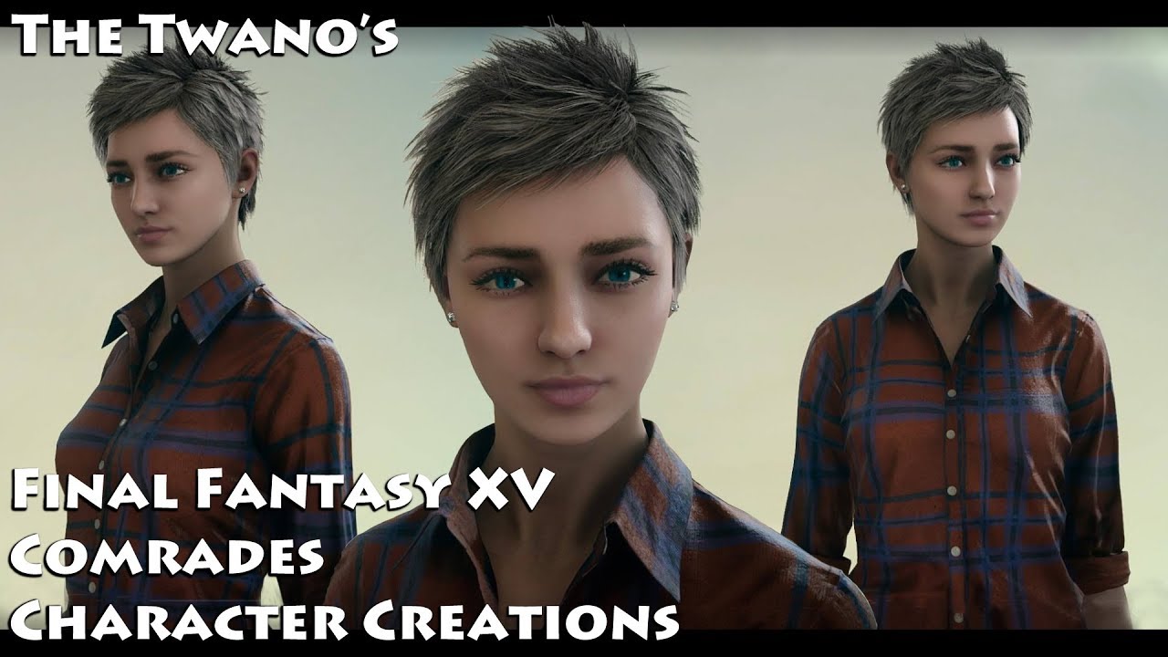 Final Fantasy XV Comrades Character Creation (Cute Female) 9 YouTube