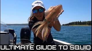 Ultimate Guide to Squidding -  Learn to Catch Calamari / Squid - Botany Bay - Spikes Fishing