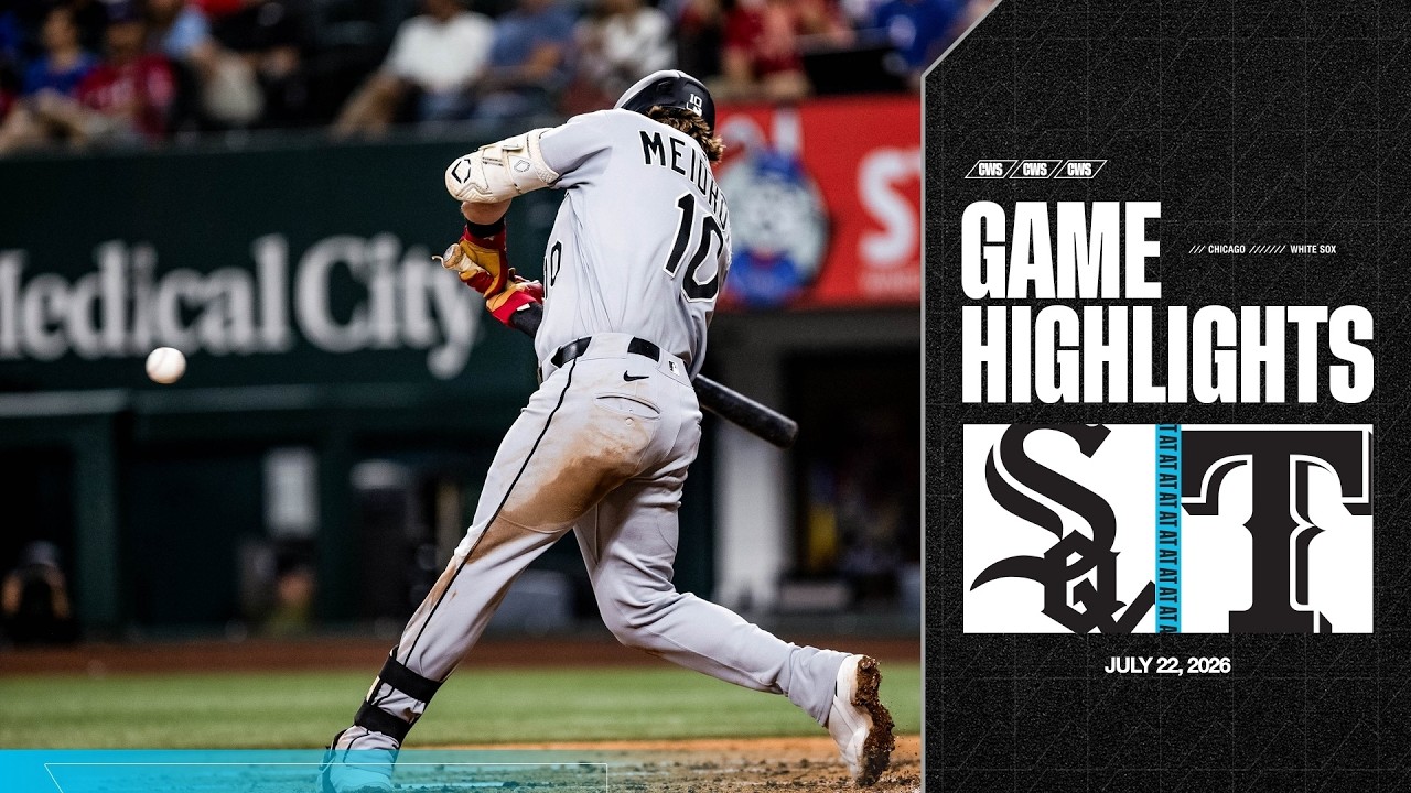 HIGHLIGHTS: White Sox Secure Road Series Win Over Rangers (7.22.26)
