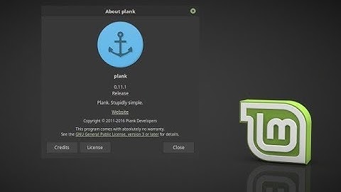 HOW TO INSTALL PLANK DOCK IN MINT OR OTHER LINUX