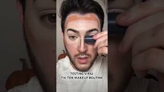 I TRIED *THAT* VIRAL TIK TOK MAKEUP ROUTINE #makeup #tiktok