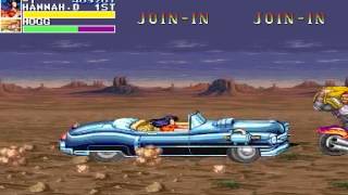 Cadillacs and Dinosaurs (World 930201) - Cadillacs and Dinosaurs (World 930201) (Arcade / MAME) Episode 3 Hell Road - Vizzed.com GamePlay - User video