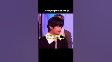 Taejin: Taehyung was so sad 🥺 #taejin #jin #taehyung #btsshorts #ytshorts #btsarmy