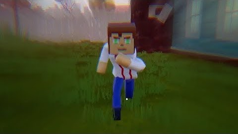 MY NEW NEIGHBOR IS FROM MINECRAFT - Hello Neighbor Beta 3 Mod