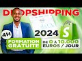 Comment se lancer dans lecommerce dropshipping en 2024 avec shopify de a  z  formation gratuite