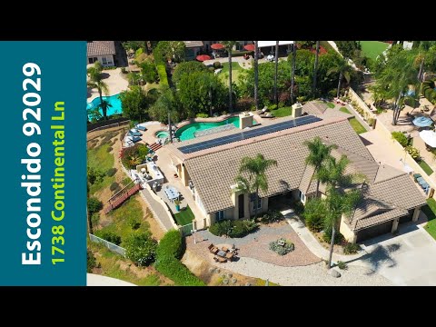 1738 Continental Ln, Escondido, CA home video tour