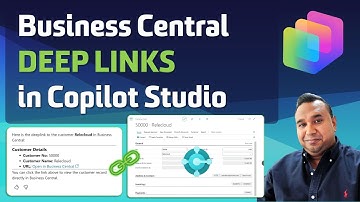 How to Add Deep Links to Business Central Records in Copilot Studio (Step-by-Step Tutorial)