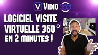 VIDIO360 : CRÉEZ VOTRE VISITE VIRTUELLE INTERACTIVE 360° EN 2 MINUTES (LOGICIEL VISITE VIRTUELLE) screenshot 5