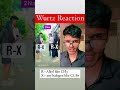 Wurtz reaction  organic chemistry  shorts ytshorts chemistry jee