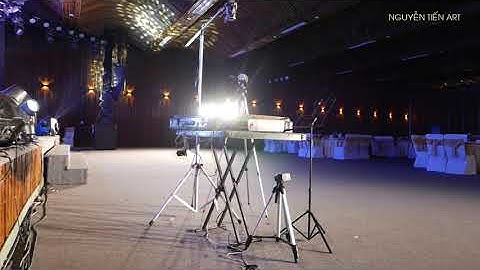 Tranh cát biểu diễn trước giờ G sự kiện tại Wyndham Grand Vedana Ninh Binh | Nguyễn Tiến