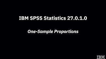 One Sample Proportions