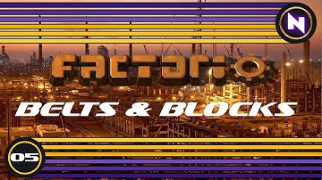 Factorio - Belts and Blocks - E05 - Steel Smelting Block