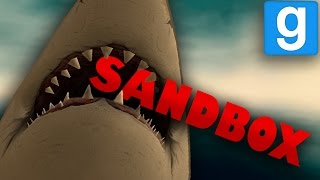 Shark Attack & Robot Jaws Mod | Gmod Sandbox