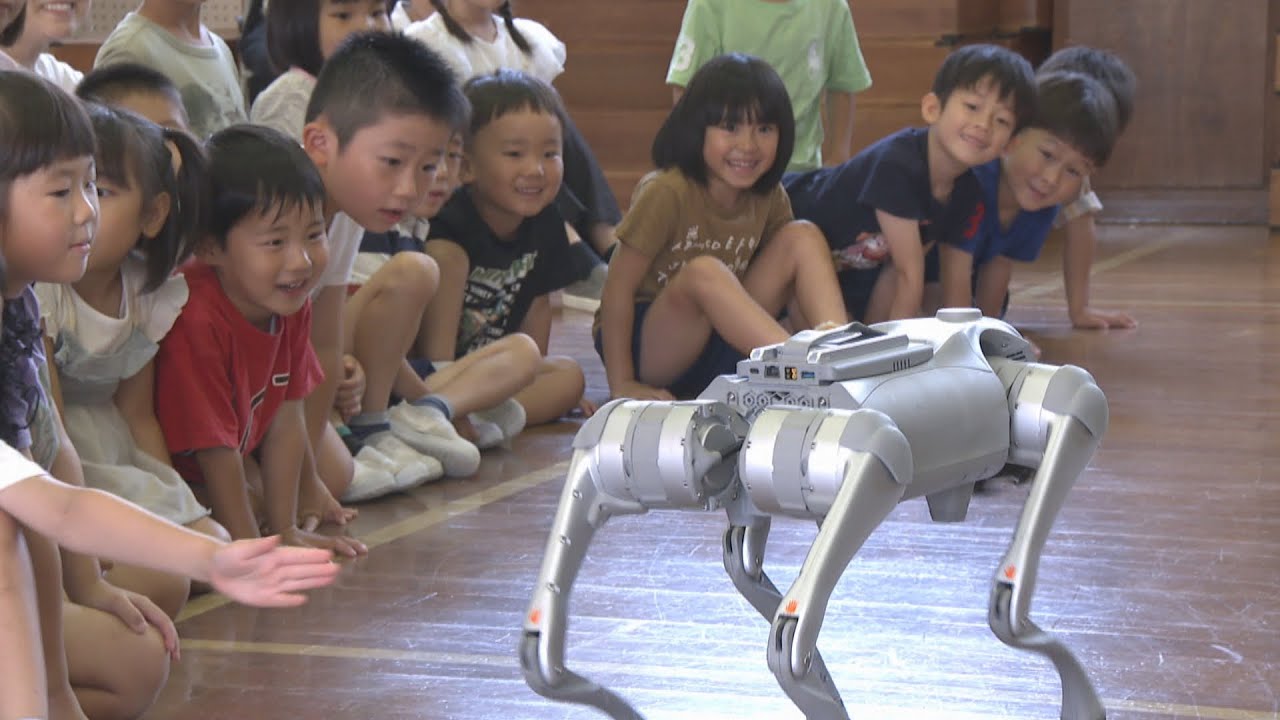 Exposure to the latest technology from an early age: Four-legged