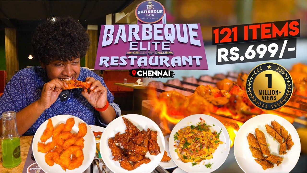 121 Items For Just ₹699 - Barbeque Elite - Irfan's view