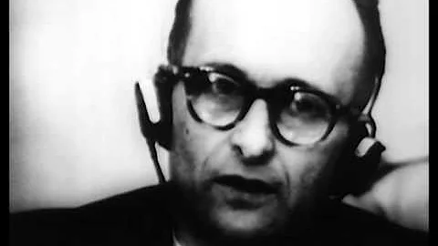 Adolf Eichman sentenced 1961