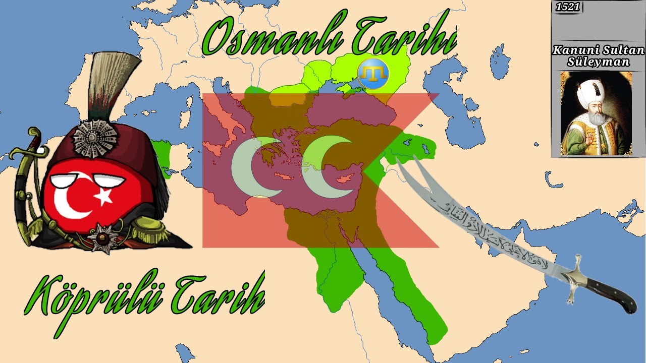 Osmanlı İmparatorluğu Kuruluştan Yıkılışa Her yıl / Ottoman Empire Every Year YouTube