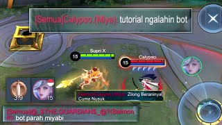 ZILONG.EXE - JUDULNYA TUTORIAL NGALAHIN MIYA-BI BOT WKWKWK