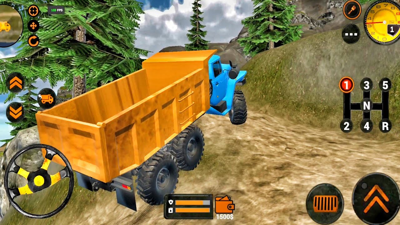 Backhoe Loader JCB Simulator Gameplay - Indian Vehicles Truck JCB Driving - Android Gameplay