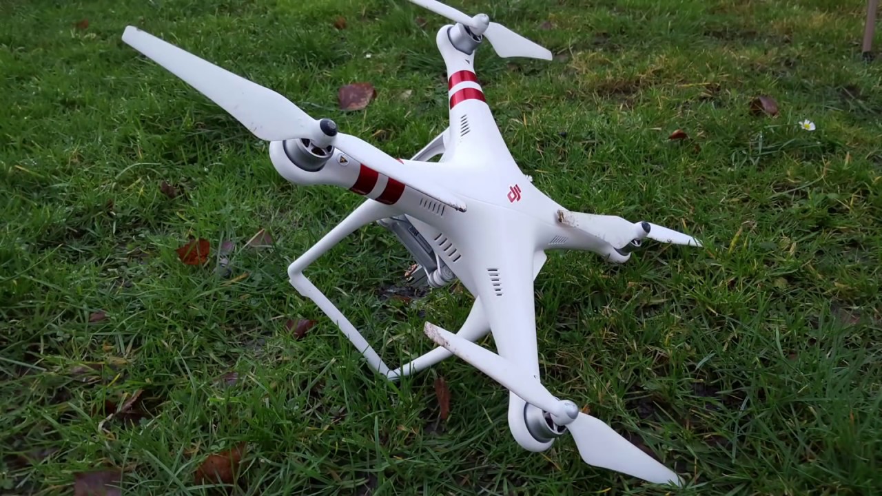 DJI Phantom crash - FAIL