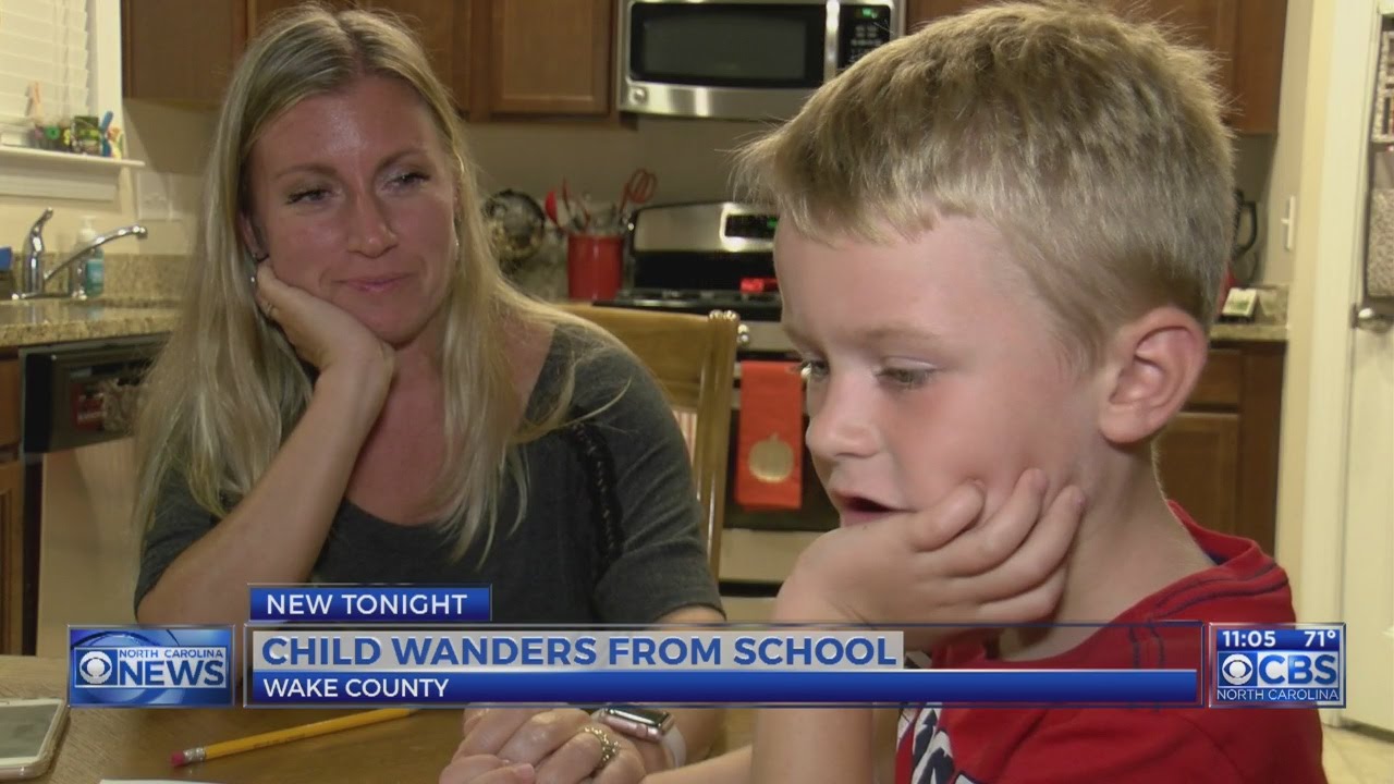 5-year-old boy wanders away from Wake County school