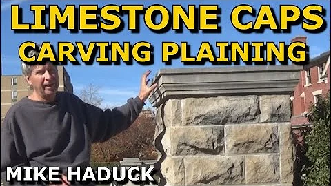 Limestone caps, carving, plaining, (Tomassetti stone co.) Mike Haduck