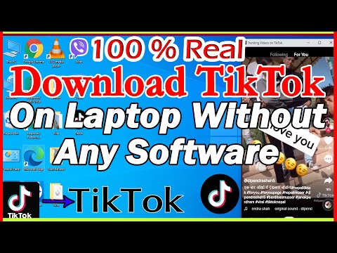 How to install tiktok on laptop without Blue Stack | how to download tiktok on laptop Hamro Academy