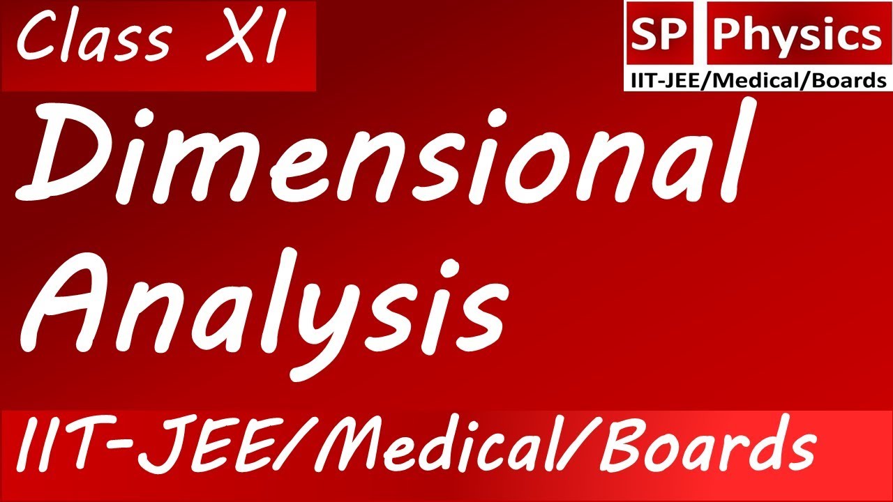 dimensional-analysis-class-xi-youtube