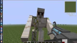 Minecraft Mod review: Gravity gun.