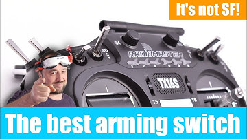 The best arming switch on your radio transmitter