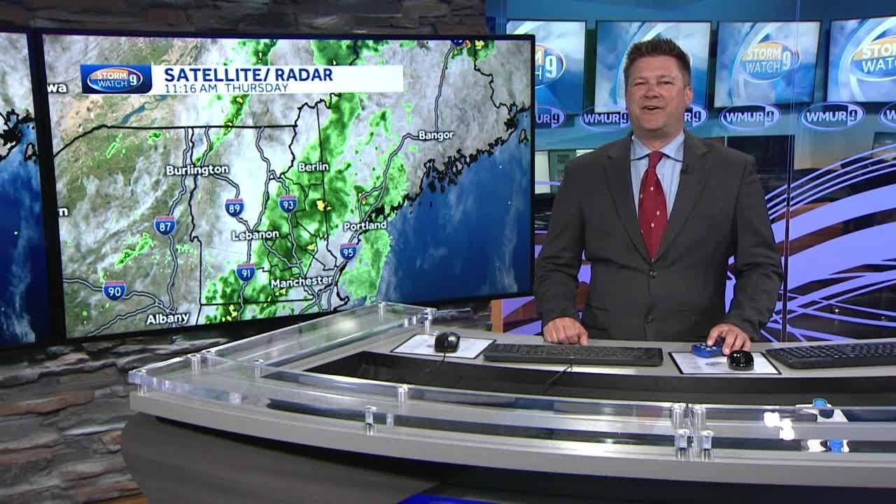 Watch: Thunderstorms possible on humid day - YouTube