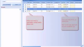Chronos eStockCard Inventory Software - LOCK Operation screenshot 5