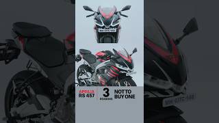 3 Reasons Not To Buy One | Aprilia RS 457 2024 FAQs #03