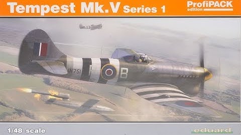 Eduard: Tempest Mk.V Series 1 : 1/48 Scale Model : In Box Review