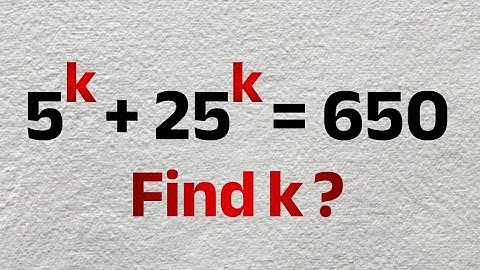 Not Everyone Can Solve This TRICKY Exponential Equation- SAT, ACT, GCSE Maths 