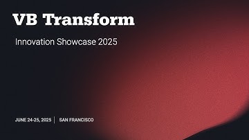 2025 Innovation Showcase | VB Transform 2025