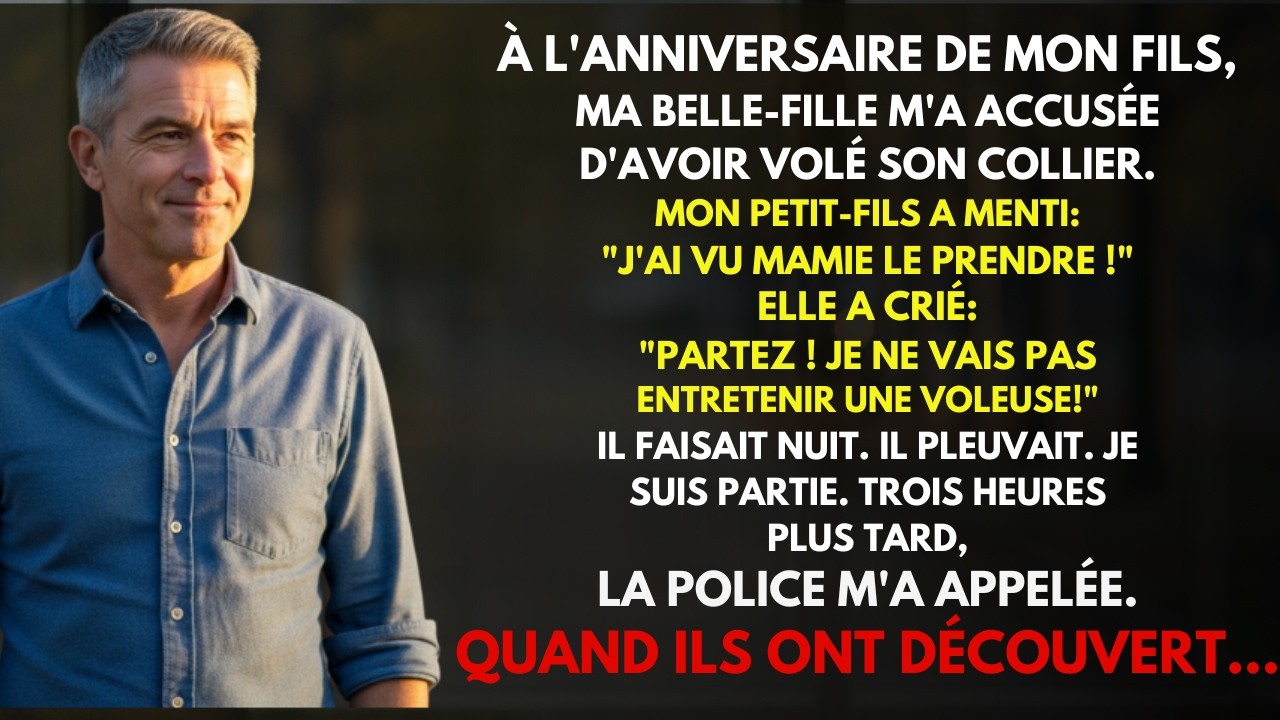 Va T'en, Voleuse!  Ma Belle Fille M'accusa De Vol  Trois Heures Après La Police Révéla La Vérité…