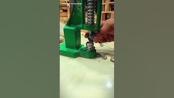 Fabric Button Making Machine | Easy & Fast Button Production #shorts