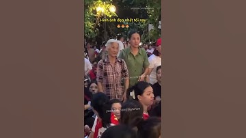 Hình ảnh đẹp nhất tối nay của cả quân và dân 😍 #dieubinh #vanminh #vanhoa